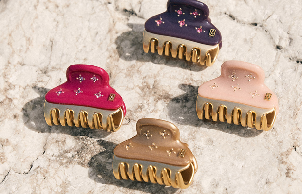 Alexandre de Paris hair accessories : jaw clips, hair