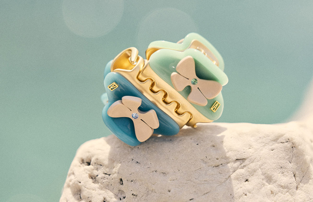 Alexandre de Paris hair accessories : jaw clips, hair