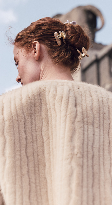 Alexandre de Paris hair accessories : jaw clips, hair