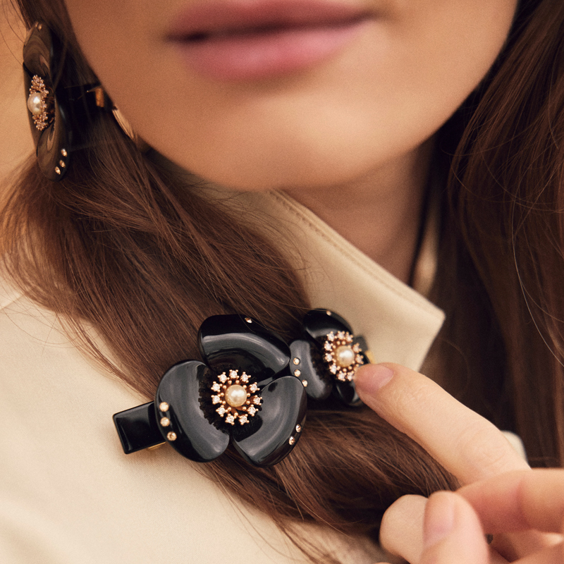 Alexandre de Paris hair accessories : jaw clips, hair barrettes