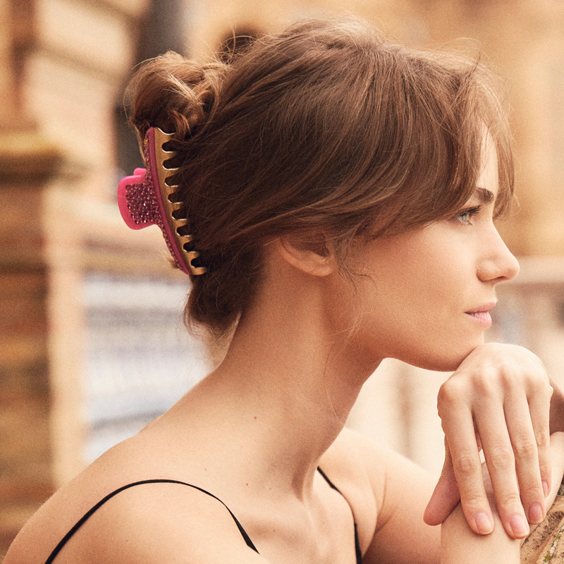 Alexandre de Paris hair accessories : jaw clips, hair barrettes