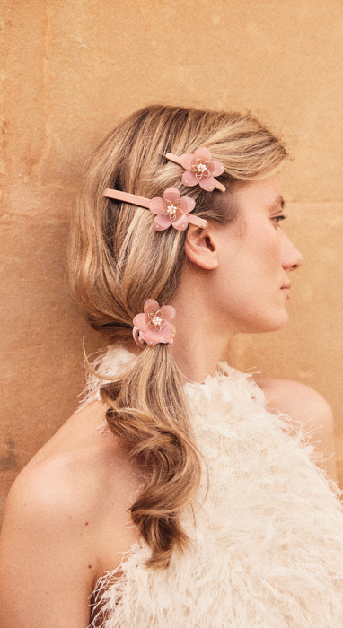 Alexandre de Paris hair accessories : jaw clips, hair barrettes
